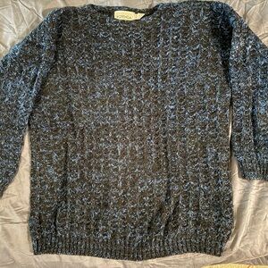 Forenza Black and Blue Women's Sweater
